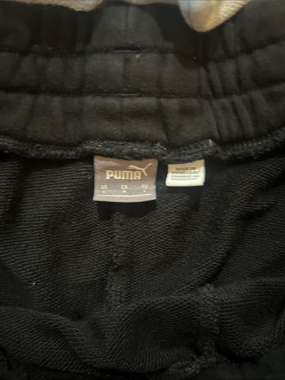 2 Puma Women's Light Gray and Black Athletic Shorts Set - Picture 2 of 8